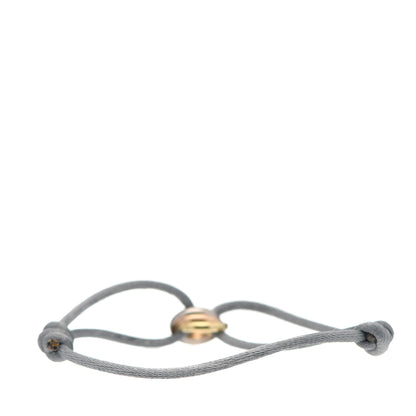 Cartier 18K Pink Yellow White Gold Trinity Adjustable Cord Bracelet Gray 2 of 4