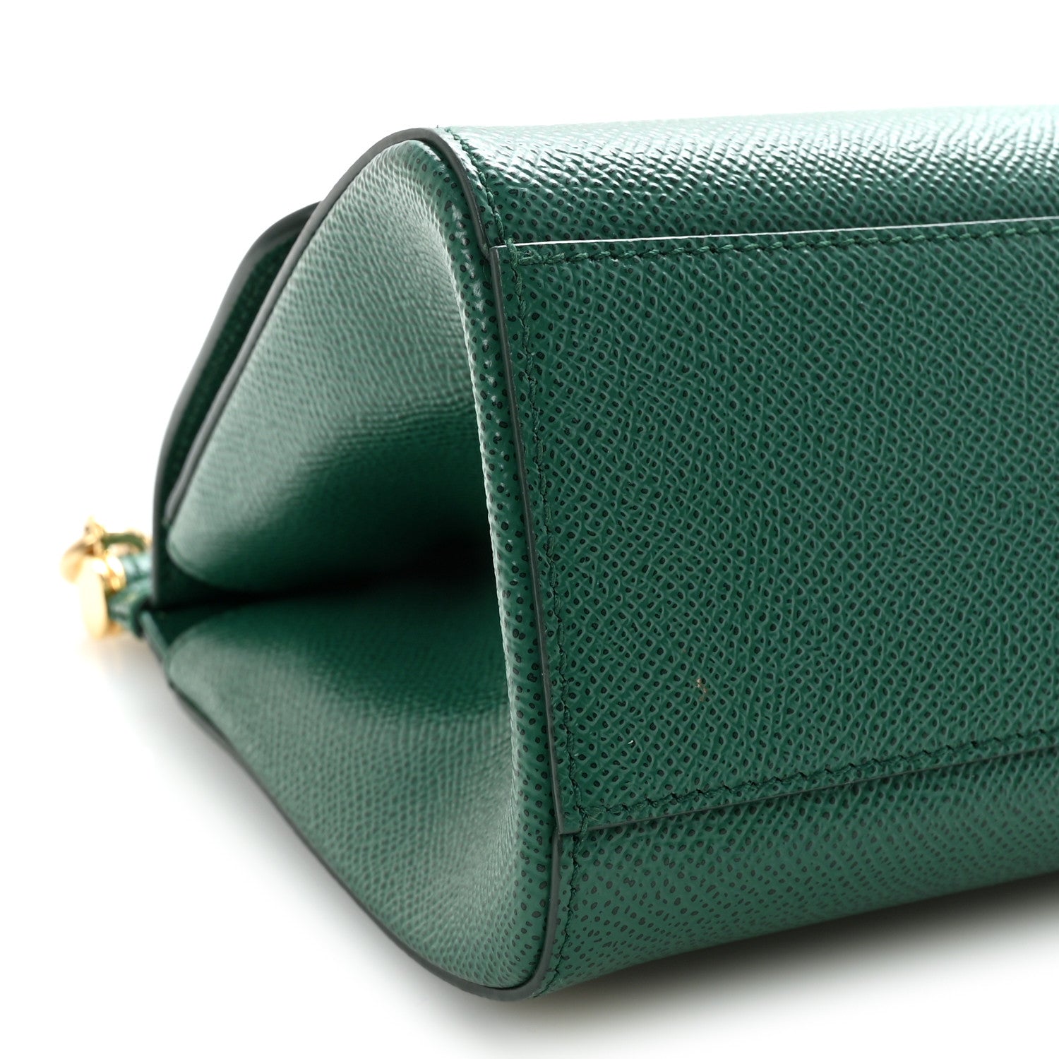 Dolce & Gabbana Dauphine Small Miss Sicily Satchel Green 8 of 9