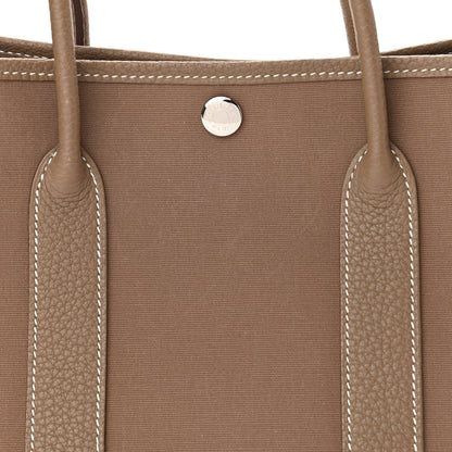 Hermes Toile Negonda Garden Party 30 TPM Etoupe 7 of 11
