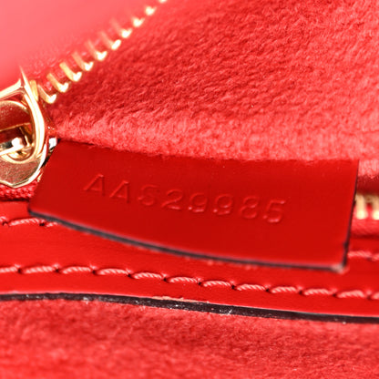 Louis Vuitton Epi Mini Looping Castillan Red 7 of 10