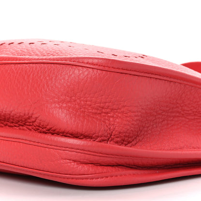 Hermes Taurillon Clemence Evelyne III PM Bougainvillea 9 of 10