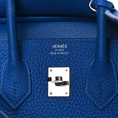 Hermes Togo Birkin 25 Bleu Zellige 6 of 12