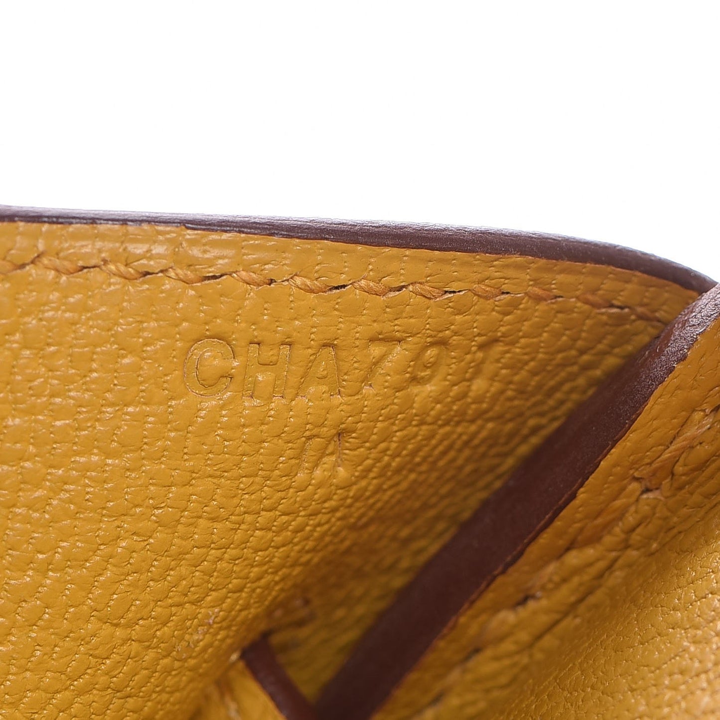 Togo Birkin 30 Jaune Ambre