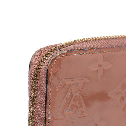 Louis Vuitton Vernis Zippy Wallet Rose Velours 8 of 16