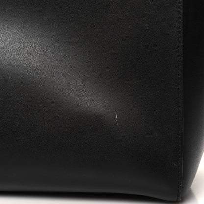 Salvatore Ferragamo Hammered Calfskin Vara Bow Chain Black Black 11 of 11