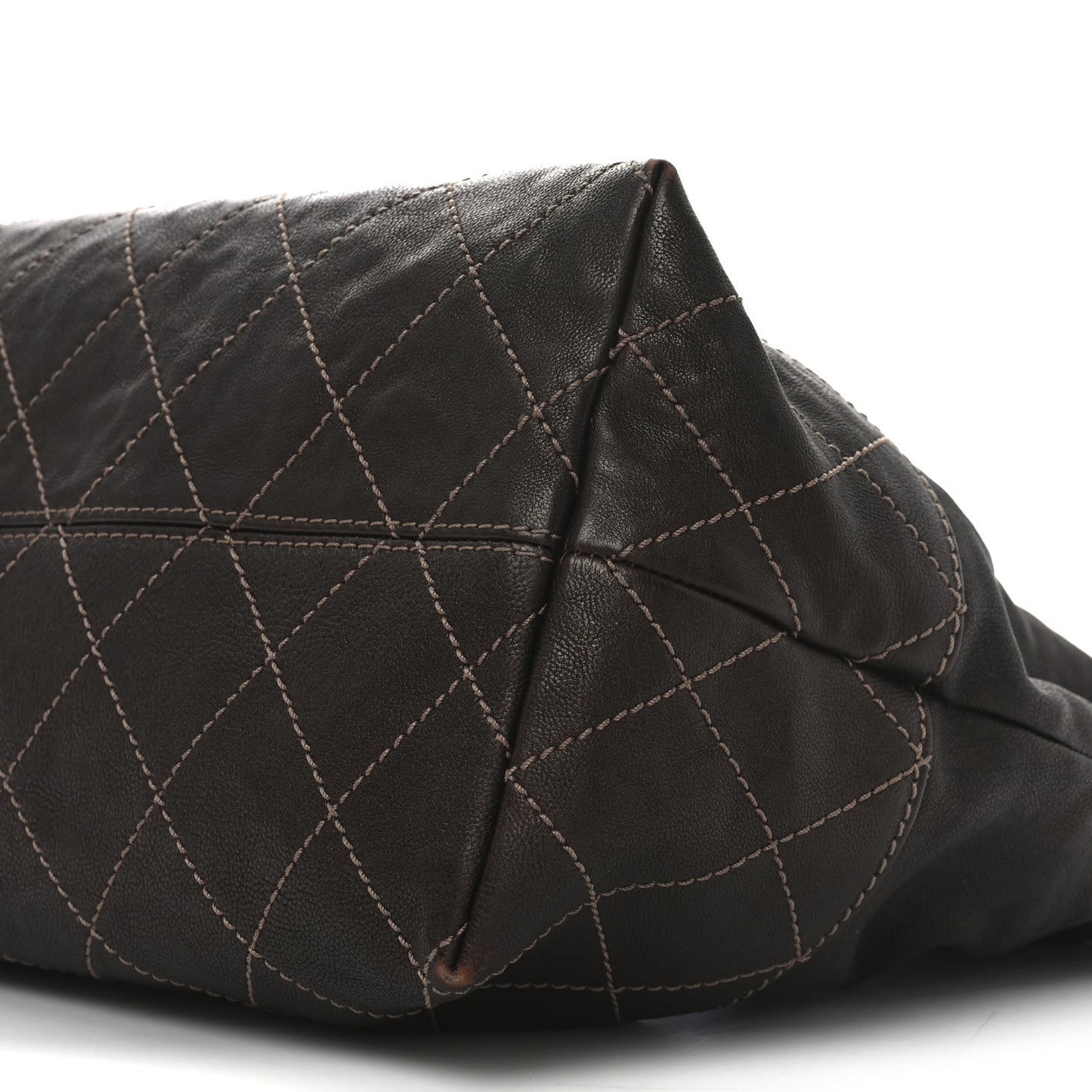 Metallic Calfskin Baby Coco Cabas Bronze