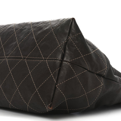 Chanel Metallic Calfskin Baby Coco Cabas Bronze 11 of 12
