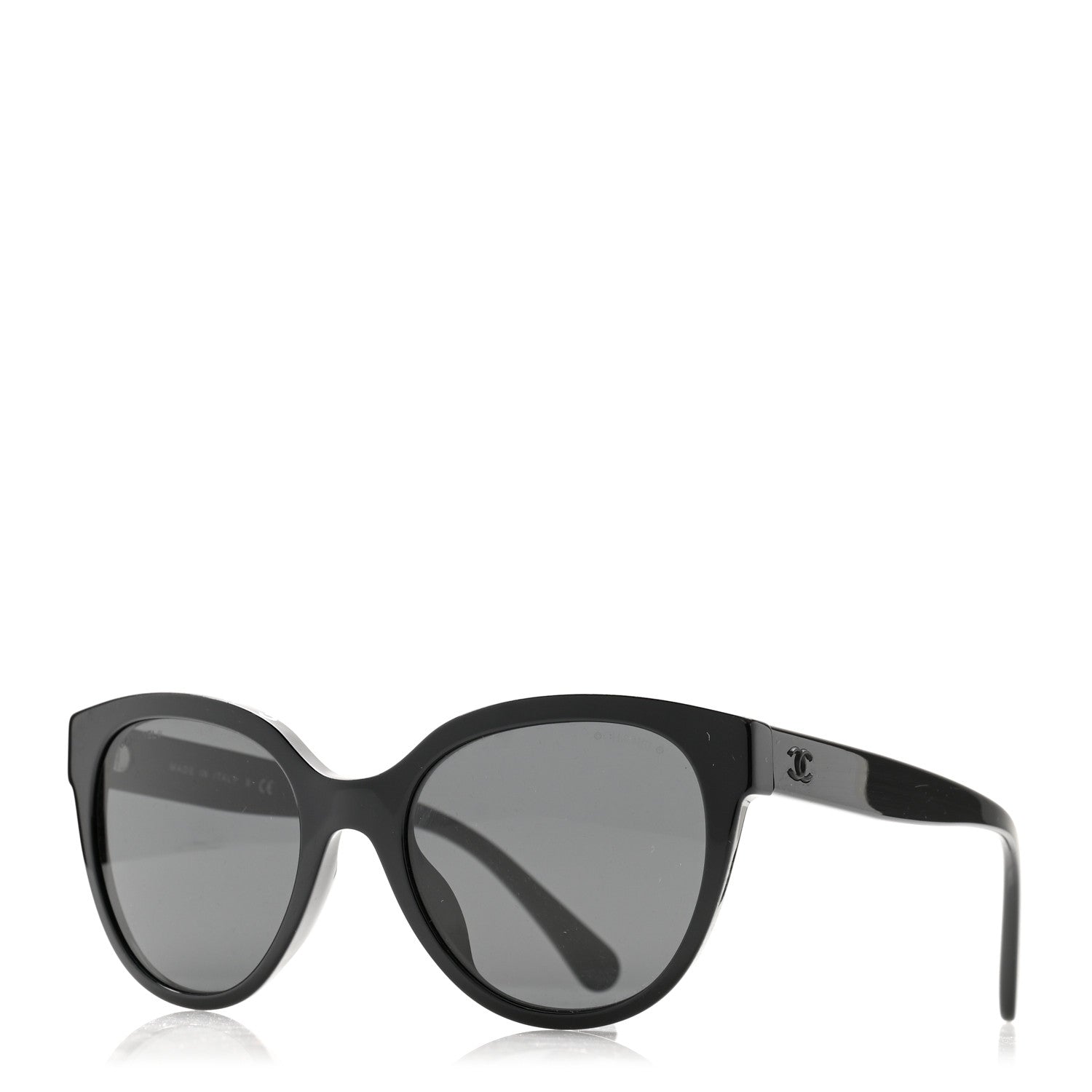 Chanel Acetate CC Butterfly Sunglasses 5414-A Black 1 of 8