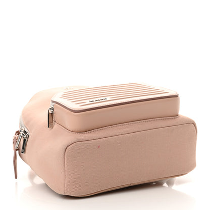 Rimowa Canvas Calfskin Never Still Small Backpack Pink 4 of 12