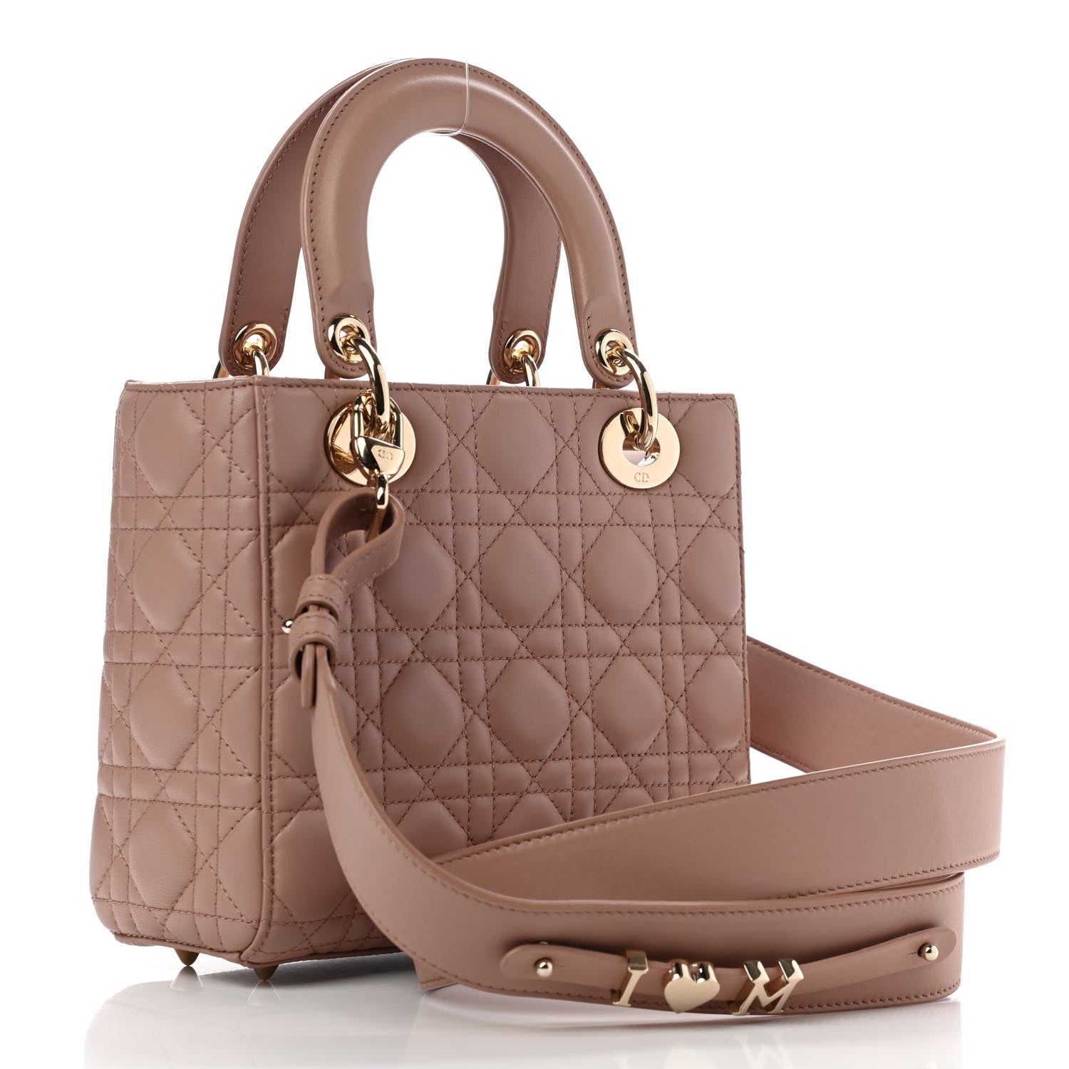 Christian Dior Lambskin Cannage Small My ABCDior Fard 2 of 10