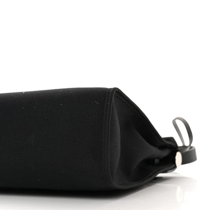 Hermes Military Toile Vache Hunter Herbag Zip PM 31 Black 10 of 10