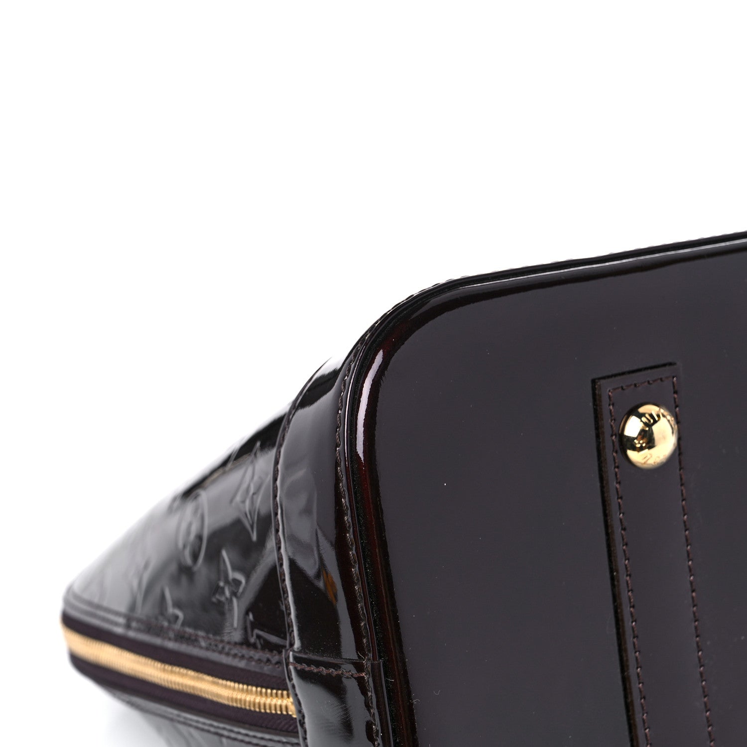 Louis Vuitton Vernis Alma GM Amarante 10 of 14