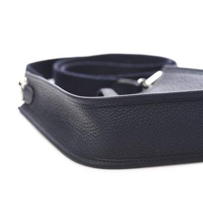 Hermes Taurillon Clemence Amazone Evelyne TPM Bleu Nuit Bleu Indigo 9 of 12