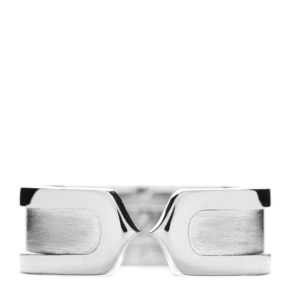 Cartier 18K White Gold 6.5mm C De Cartier Ring 49 5 1 of 4