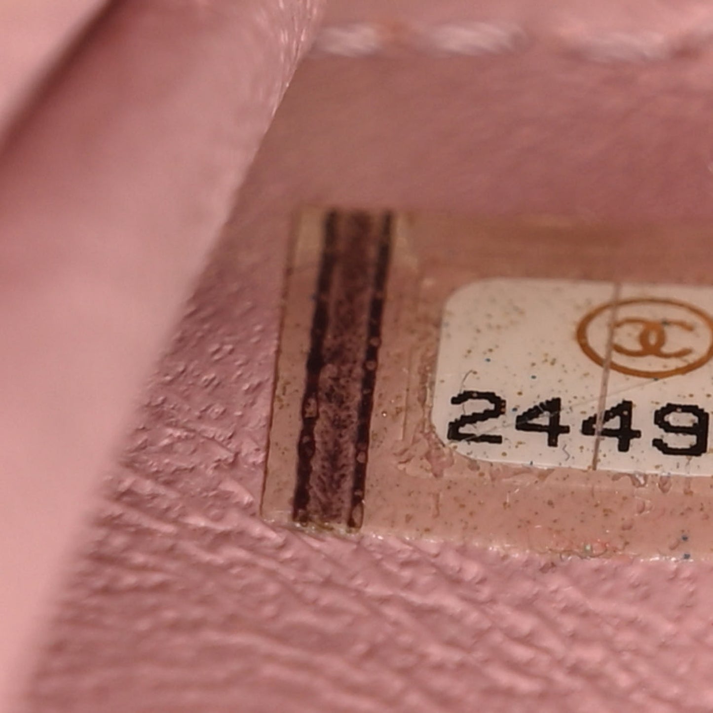 Caviar Quilted Small Business Affinity Flap Light Pink