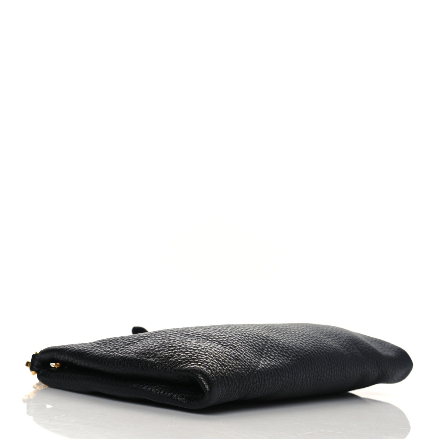 Vitello Daino Crossbody Bag Black