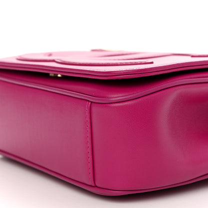 Chanel Lambskin CC Mania Flap Bag Pink 10 of 11