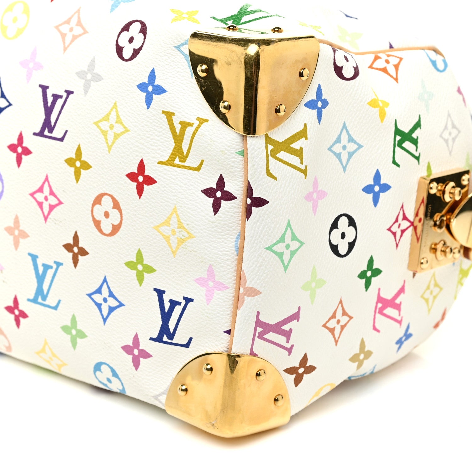 Louis Vuitton Monogram Multicolor Speedy 30 White 9 of 21