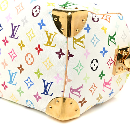 Louis Vuitton Monogram Multicolor Speedy 30 White 9 of 21