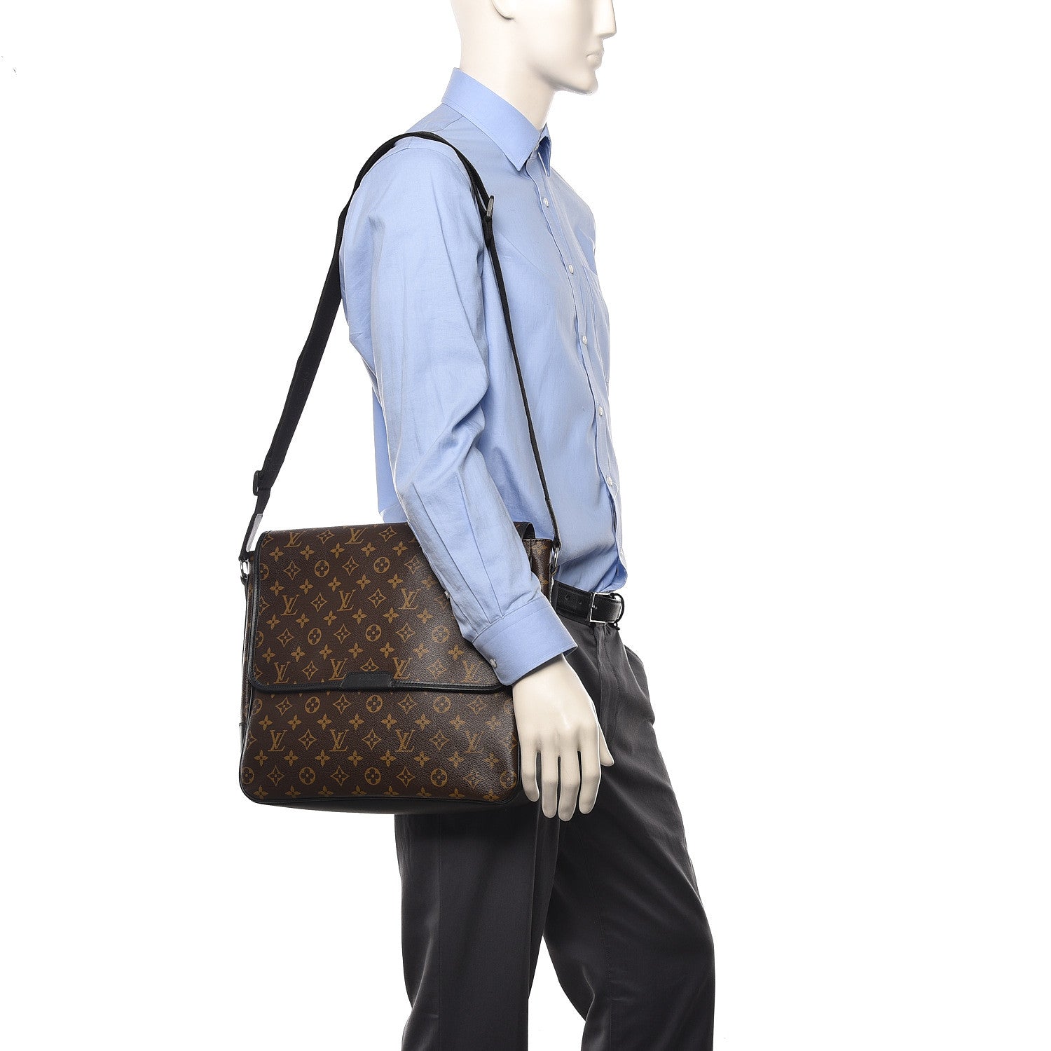 Louis Vuitton Monogram Macassar Bass GM 2 of 15