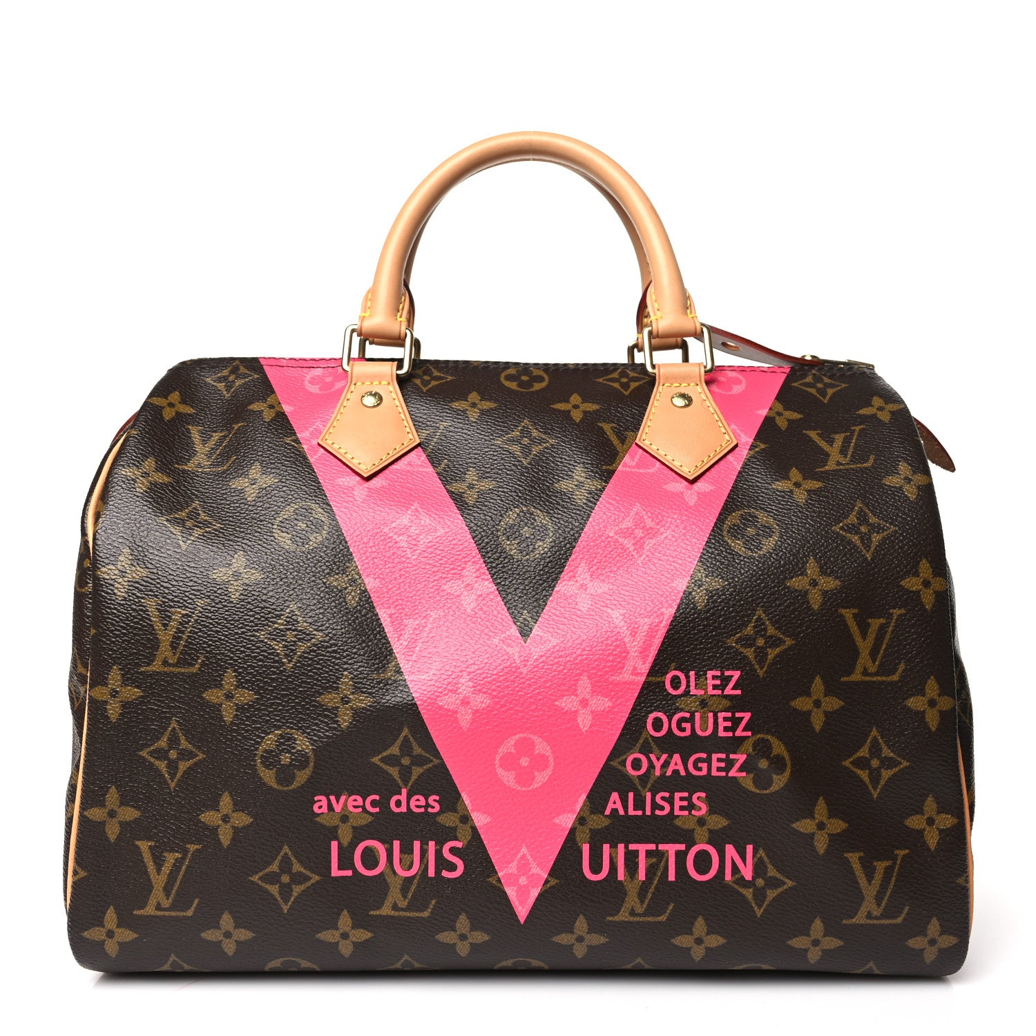 Louis Vuitton Monogram Speedy 30 V Grenade 1 of 9
