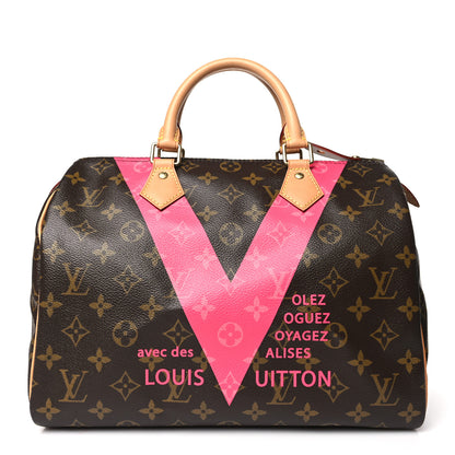Louis Vuitton Monogram Speedy 30 V Grenade 1 of 9