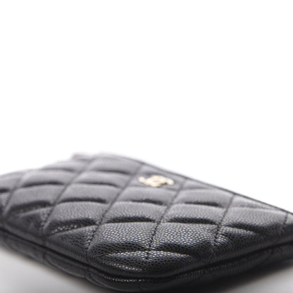 Chanel Caviar Quilted Small Cosmetic Case Black 7 of 11