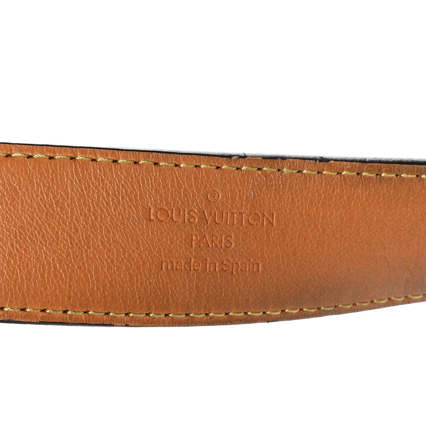 Damier Ebene 30mm Essential V Belt 85 34