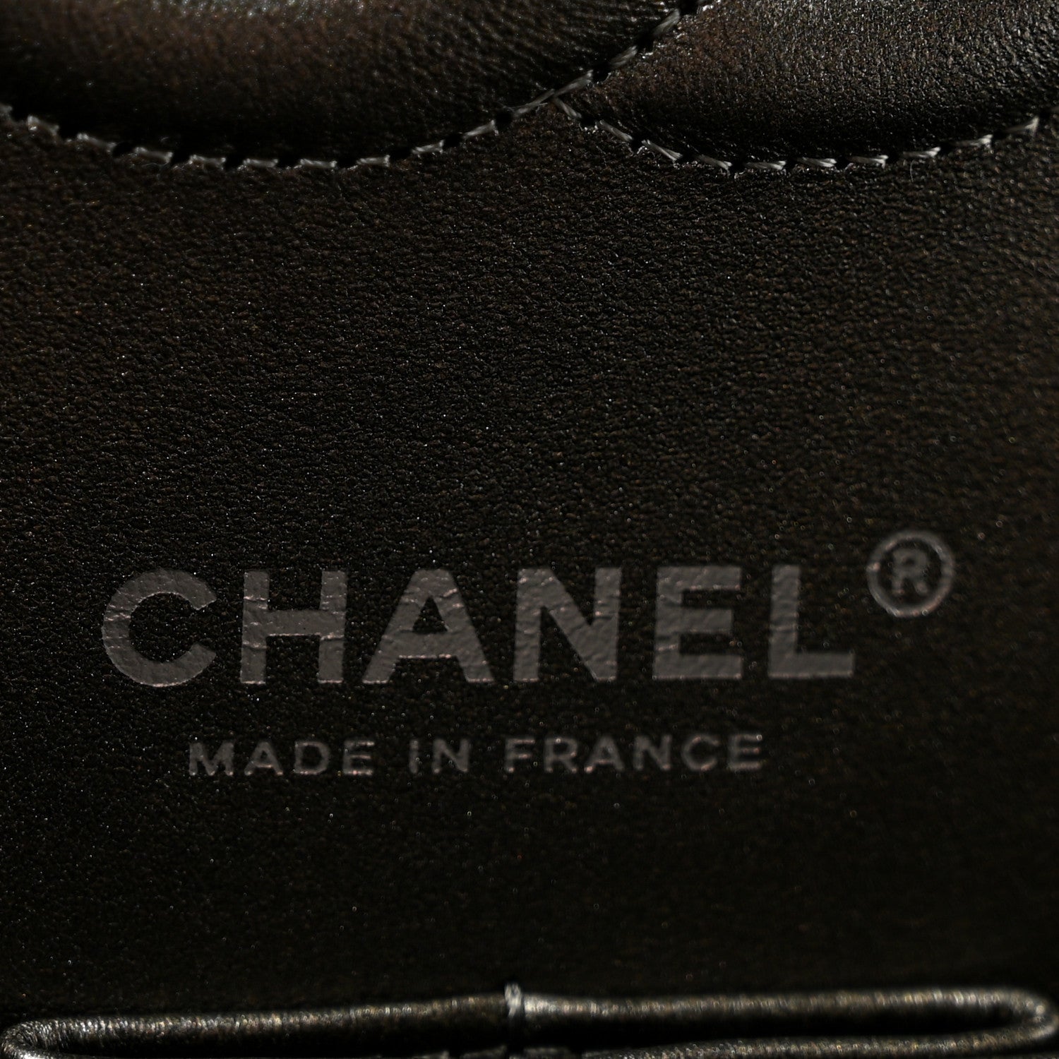 Chanel Metallic Calfskin Quilted Medium Double Flap Ruthenium 6 of 11