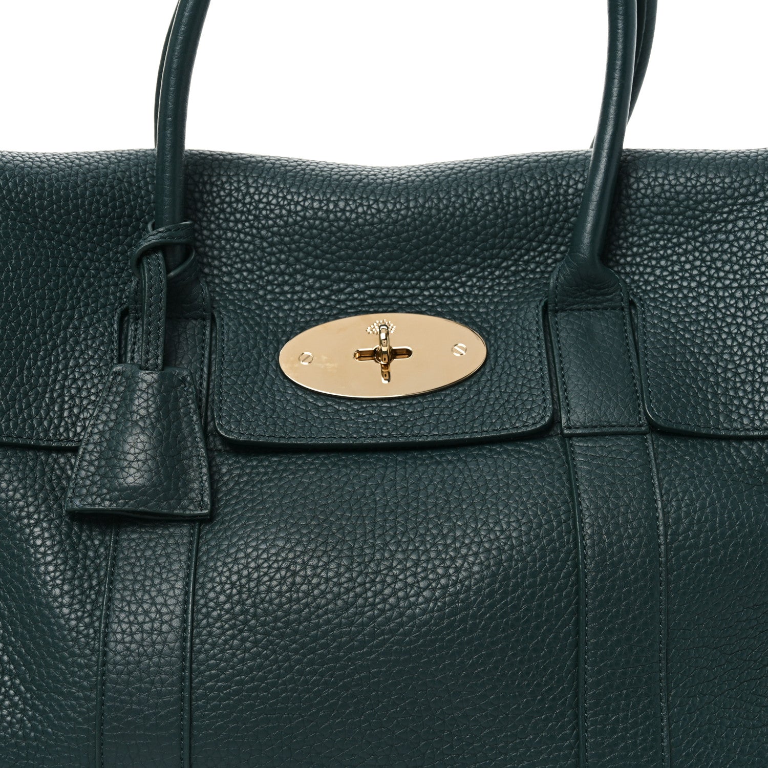 Mulberry Heavy Grain Bayswater Mulberry Green 7 of 9