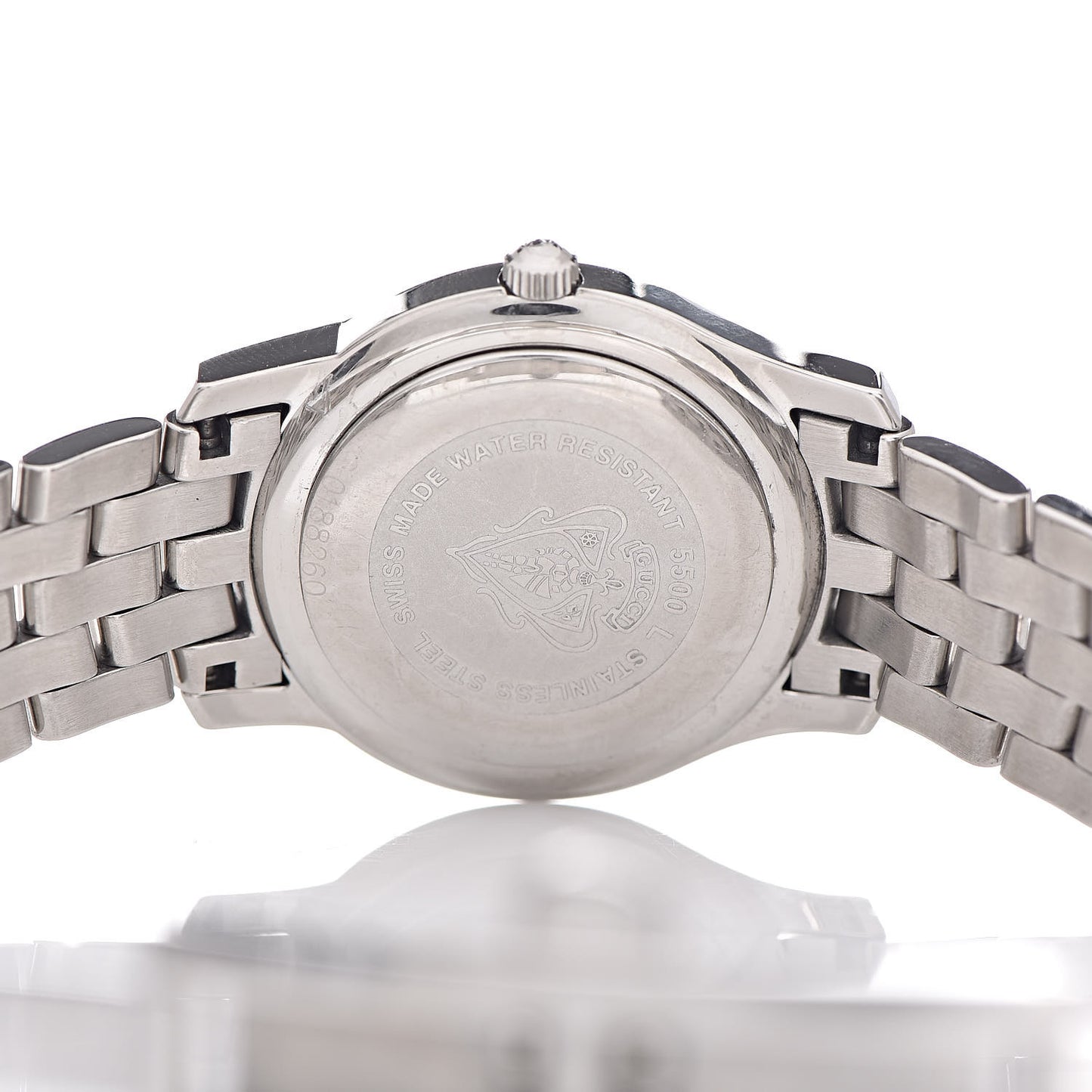 Stainless Steel Diamond Pink Mother of Pearl 27mm 5500L Quartz Watch