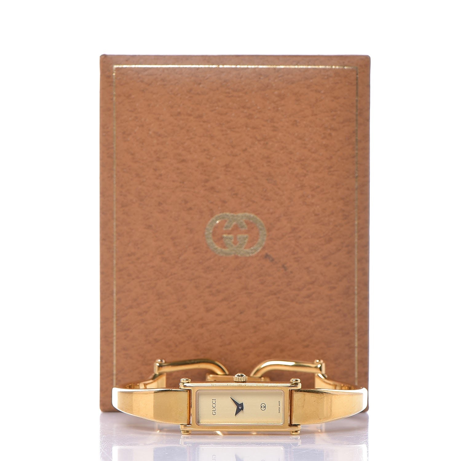 Gucci 12mm Horsebit 1500L Watch Gold 6 of 6