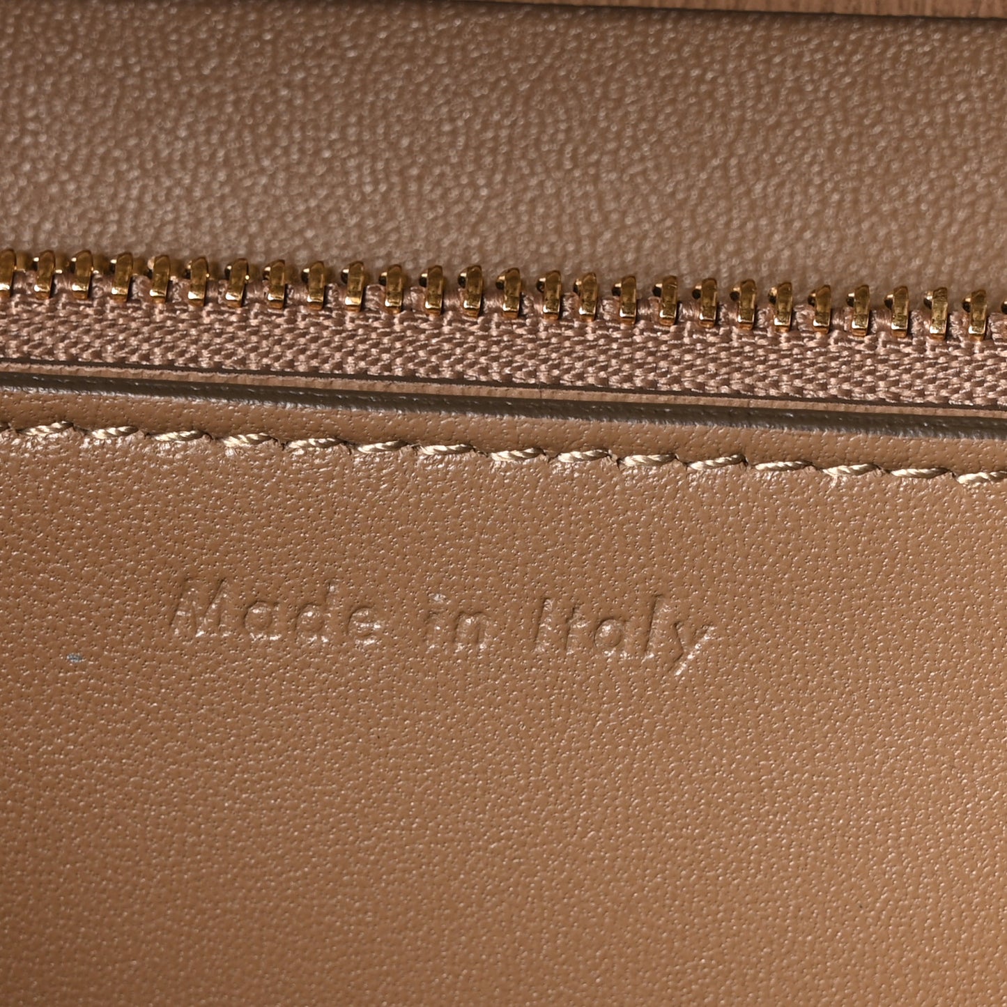 Liege Calfskin Medium Classic Box Flap Bag Taupe