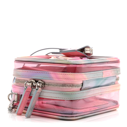 Chanel PVC Lambskin Filigree Small CC Filigree Vanity Case Pink Multicolor 9 of 10
