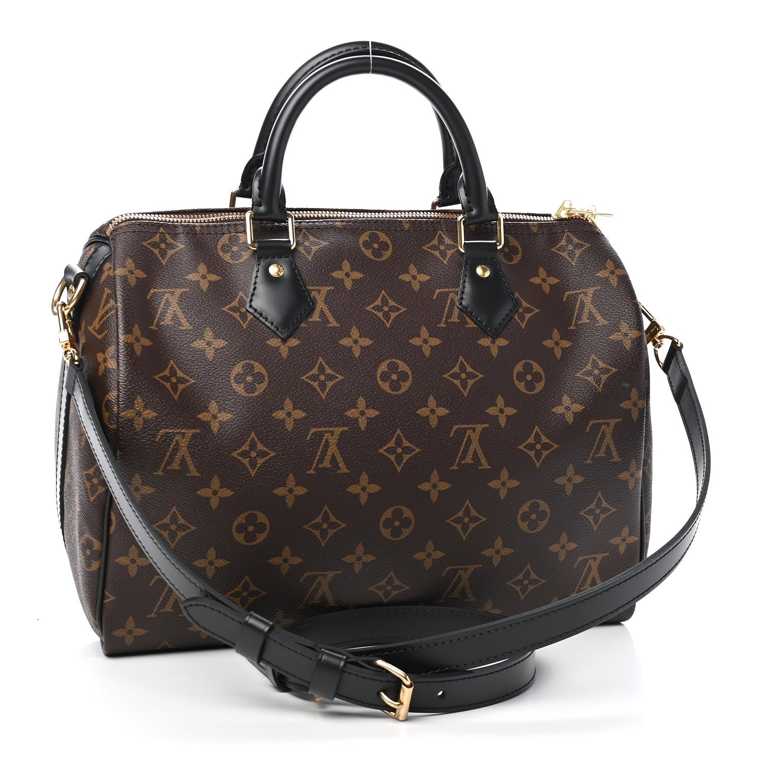 Louis Vuitton Monogram My World Tour Speedy Bandouliere 30 Black 3 of 13