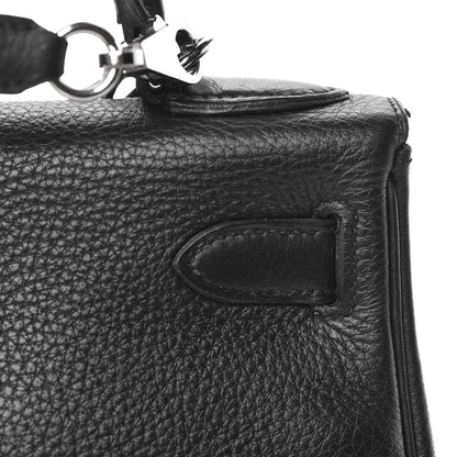 Hermes Taurillon Clemence Kelly Retourne 28 Black 39 of 45