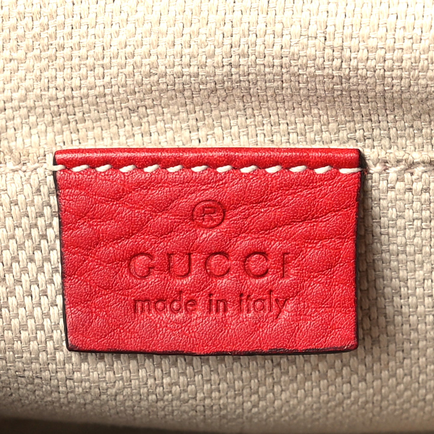 Pebbled Calfskin Small Soho Disco Bag Tabasco Red