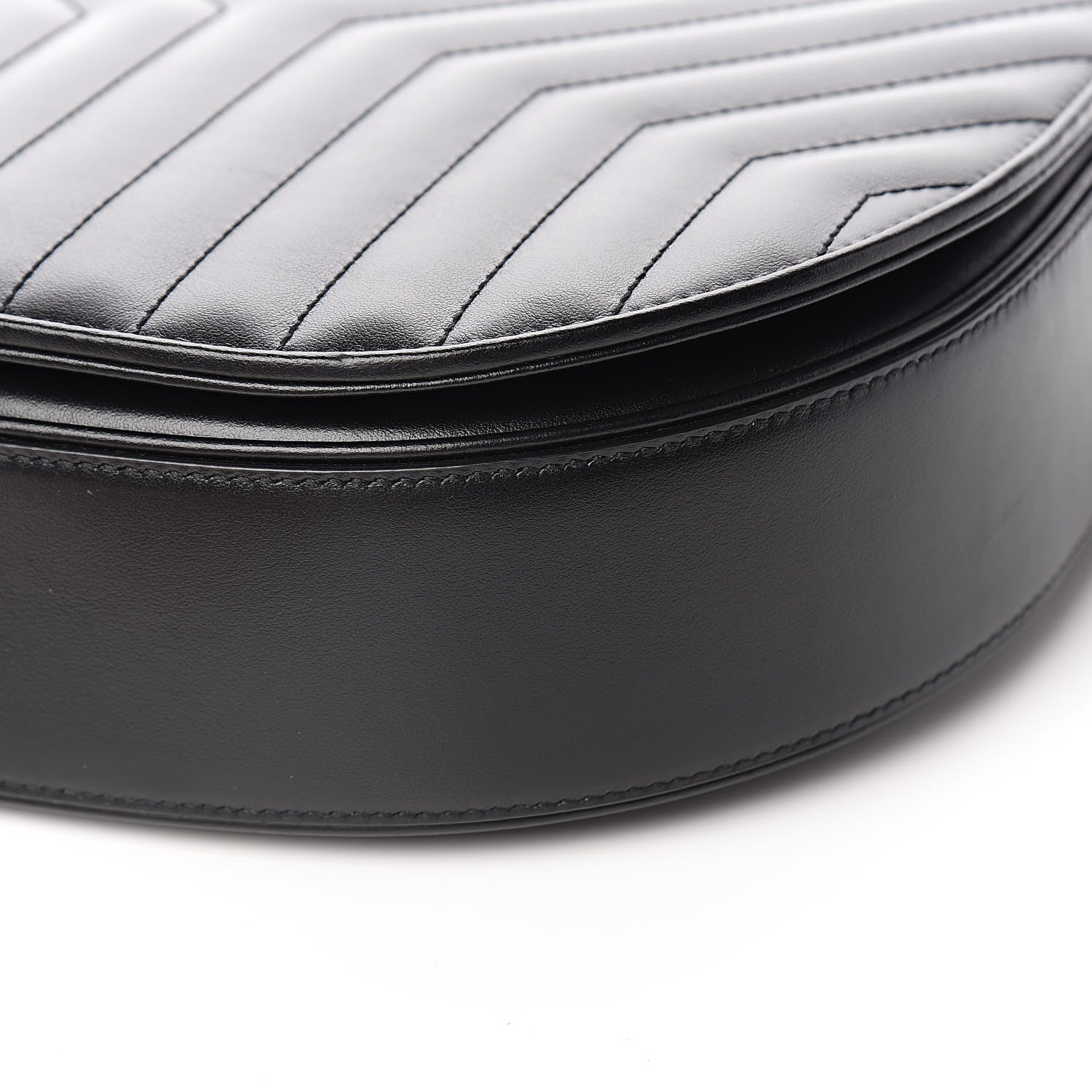 Saint Laurent Calfskin Quilted Y Joan Satchel Black 9 of 10