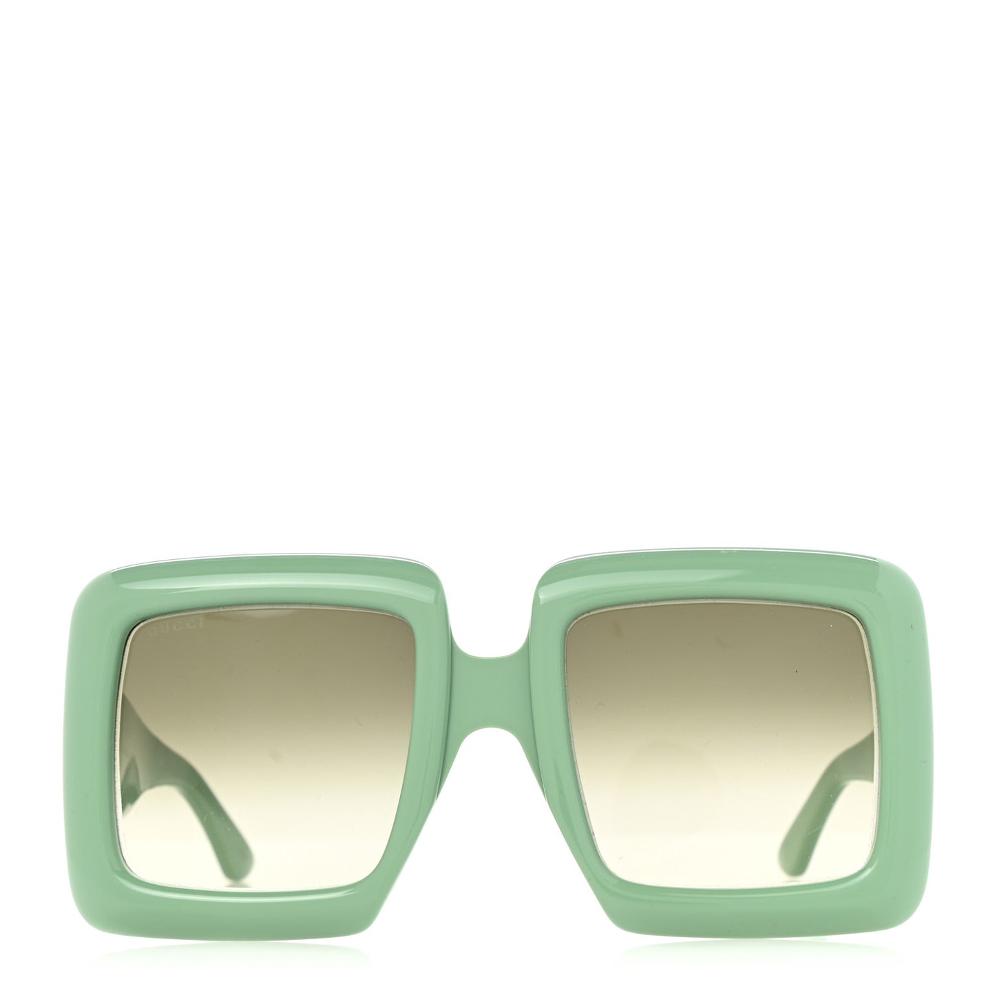 Oversized Square GG0783S Sunglasses Green