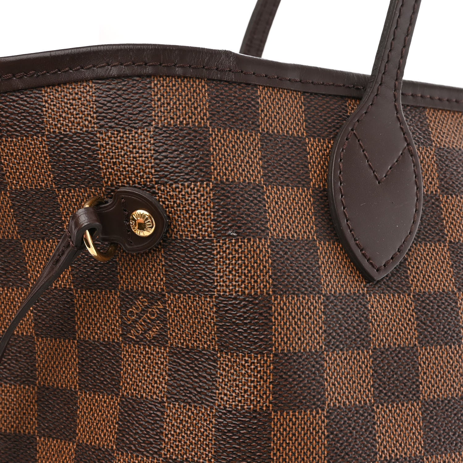 Louis Vuitton Damier Ebene Neo Neverfull MM Rose Ballerine 13 of 14