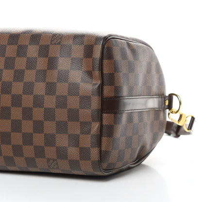 Louis Vuitton Damier Ebene Speedy Bandouliere 30 12 of 16