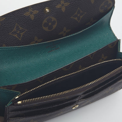Louis Vuitton Monogram Emilie Wallet Vert 6 of 9