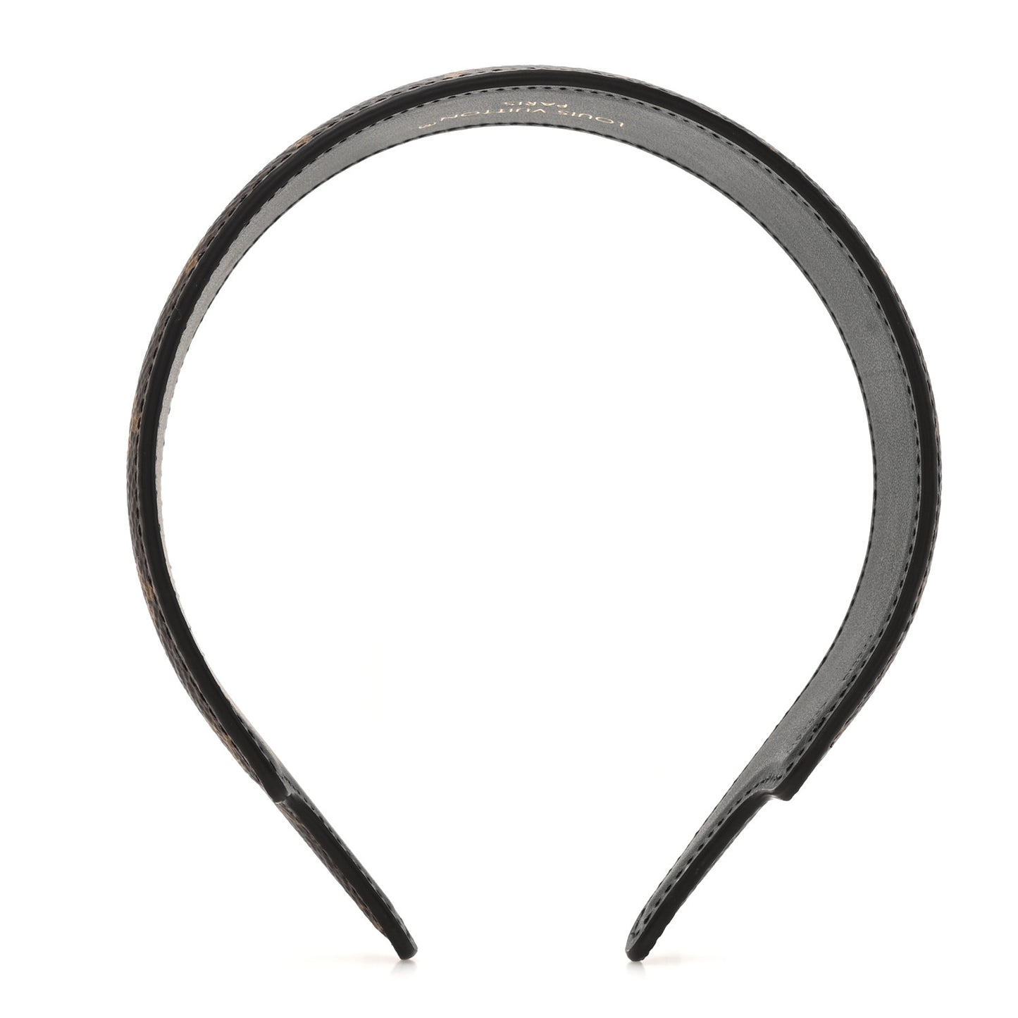 Monogram Headband Black