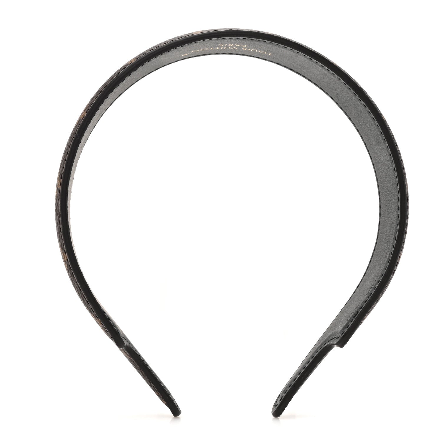 Louis Vuitton Monogram Headband Black 1 of 9