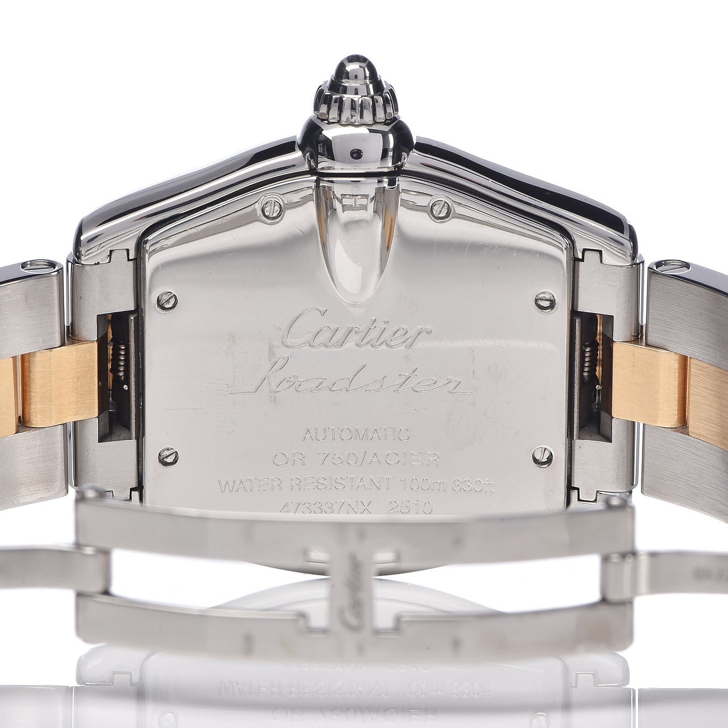Stainless Steel 18K Yellow Gold 37mm Roadster Automatic Watch