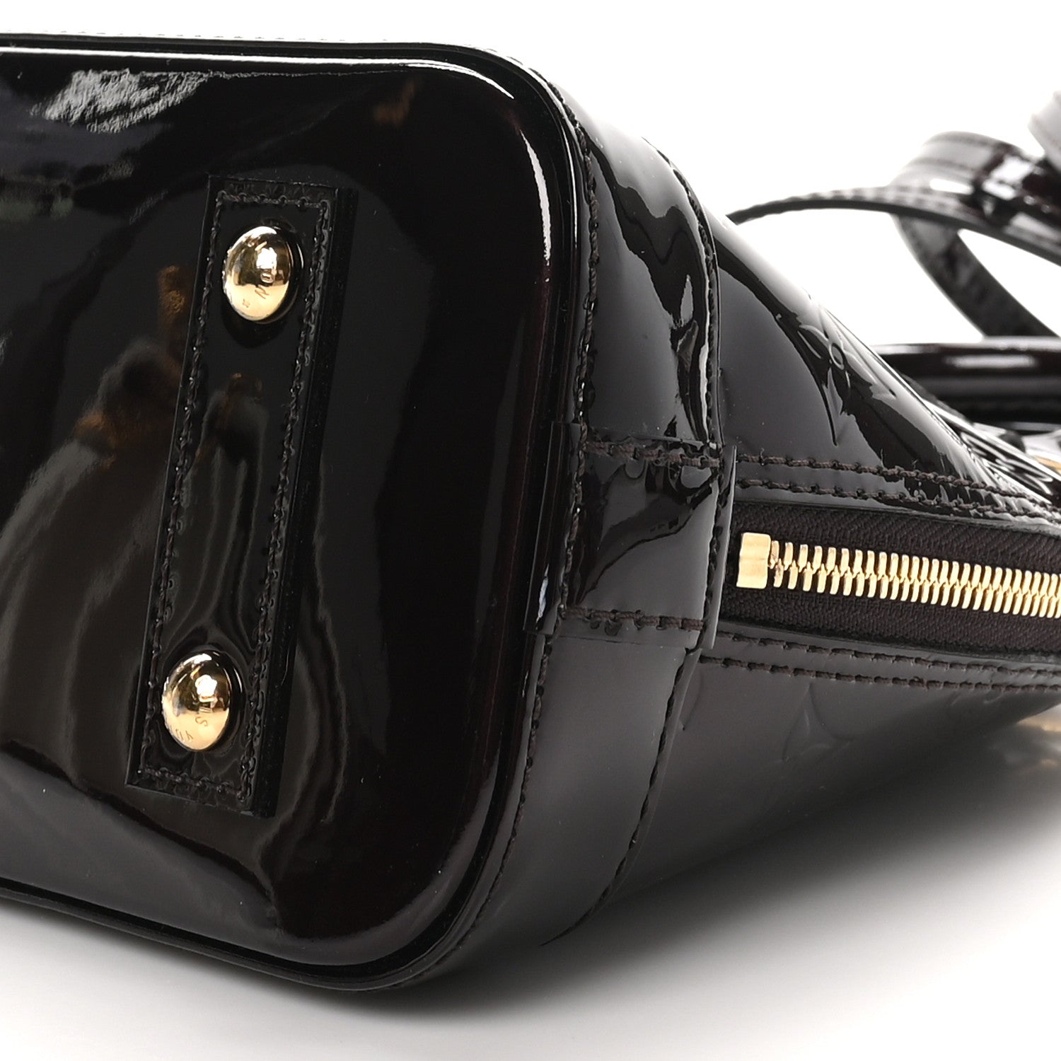 Louis Vuitton Vernis Alma BB Amarante 9 of 9