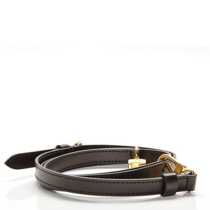 Louis Vuitton Calfskin 16mm Adjustable Shoulder Strap Brown 2 of 5