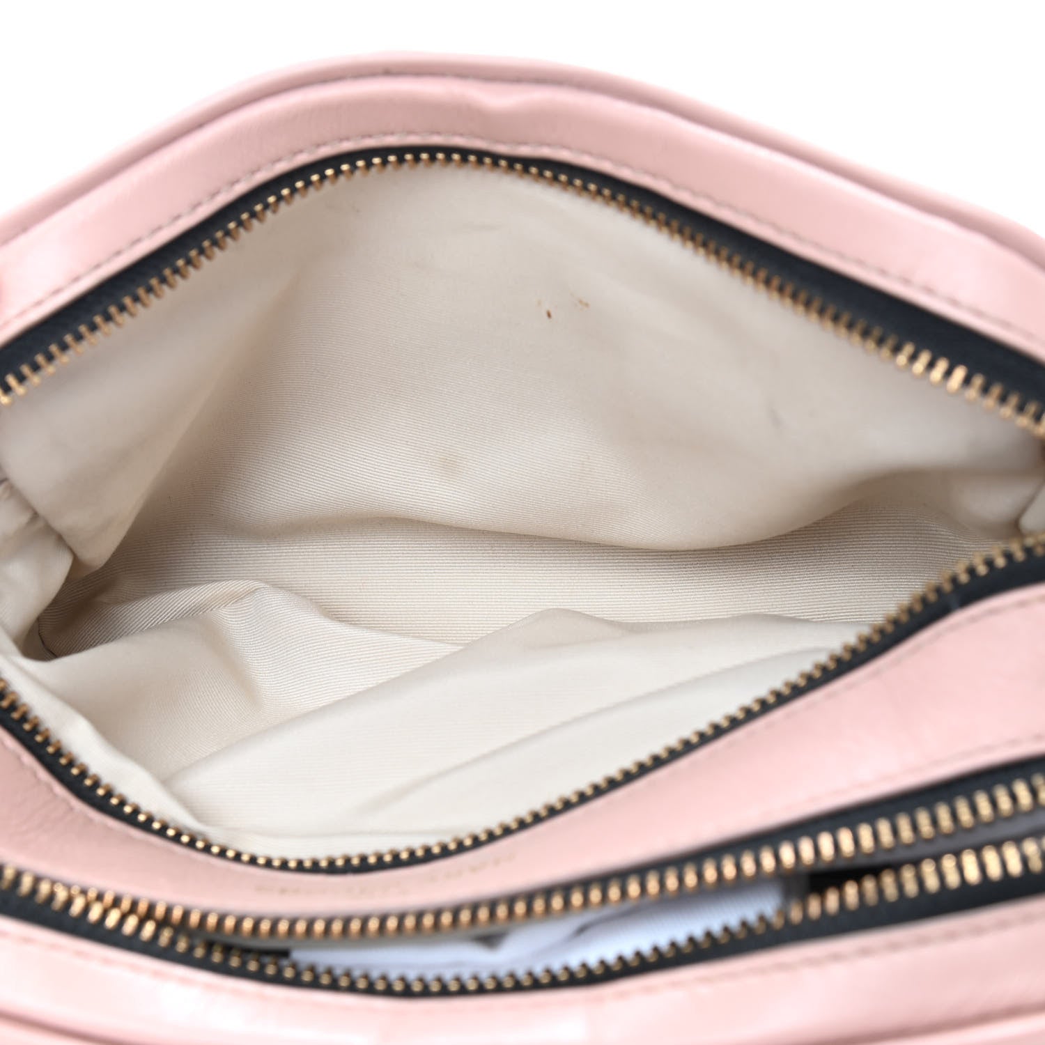 Marc Jacobs Natural Grain Calfskin Quilted The Softshot 21 Bag Blush 8 of 15