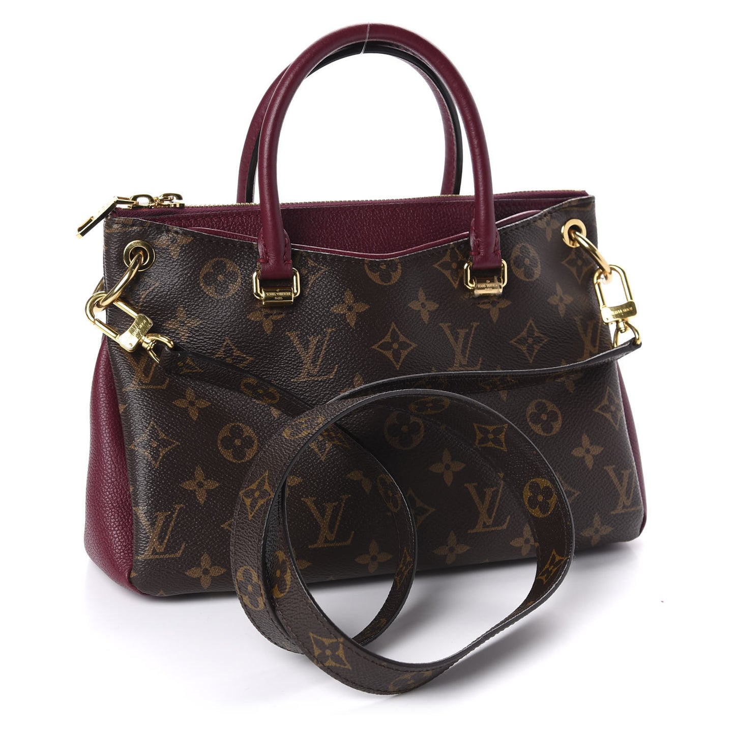 Monogram Pallas Full BB Raisin