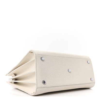 Saint Laurent Grained Calfskin Small Sac De Jour Dove White 4 of 10